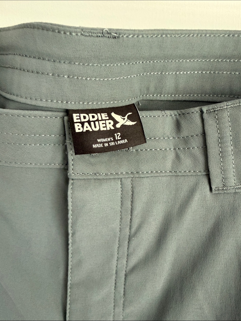 Eddie Bauer Women's Rainer Outdoor Shorts - Light Slate Blue - Picture 2 of 6